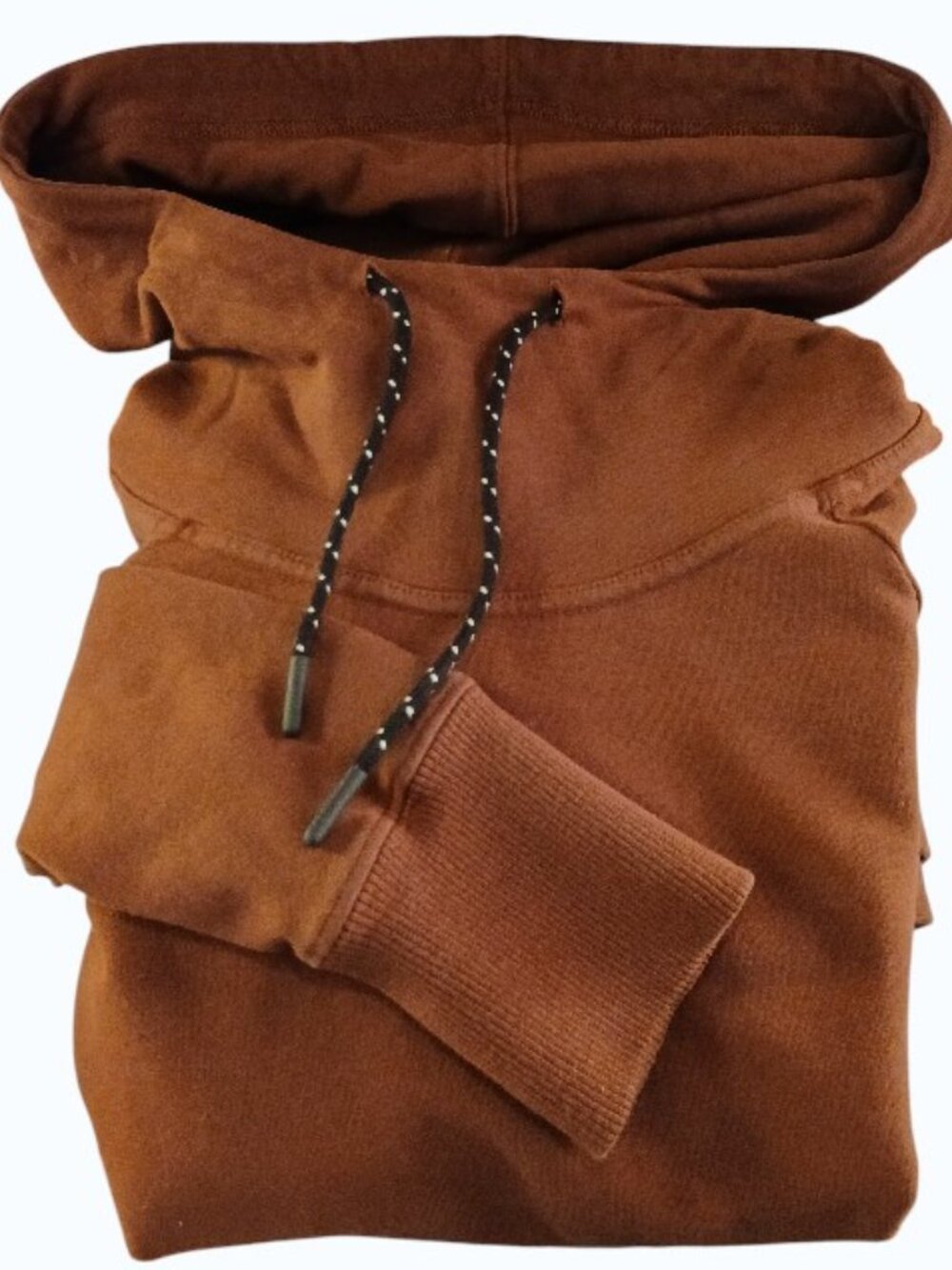 AMERICAN GIANT Cinnamon Brown Tunic Hoodie Sweatshirt - EUC - Picture 2 of 12
